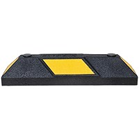 Park-Aid Wheel Stop 550mm Blk/Ylw