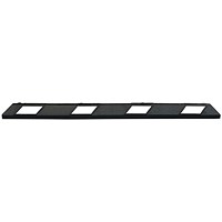 Park-Aid Wheel Stop 1800mm Blk/Wht