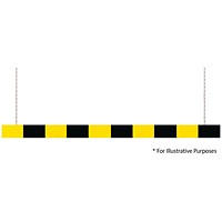 Traffic-Line Height Restriction Bar 4000mm Ylw/Blk