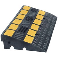 Traffic-Line Heavy Duty Kerb Ramp 600x300x100mm Ylw/Blk