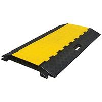 Traffic-Line Cable Protection Ramp Medium 930x500mm Ylw/Blk