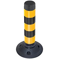 Traffic-Line Off-Highway Flexible Post 460mm Ylw/Blk