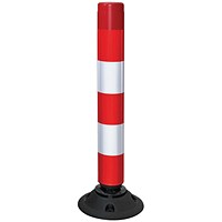 Traffic-Line Off-Highway Flexible Post 1000mm Red/Wht