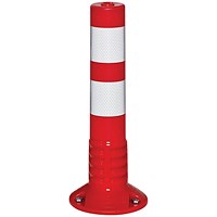 Traffic-Line FlexBack Traffic Posts 460x200mm Red/Wht