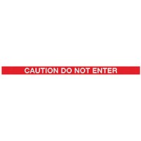 WeatherMaster 250 Black Post Do Not Enter Red/White Pack of 2