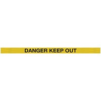 WeatherMaster 250 Black Post Danger Keep Out Ylw/Black Pack 2