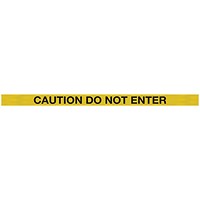 WeatherMaster 250 Red Post Do Not Enter Yellow/Black Pack 2