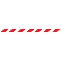 WeatherMaster 250 Twin Yellow Post + Red/White Belt Pack of 2