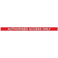 SafetyMaster 450 Red Post Auth Access Red/White 3.4m Pack 2