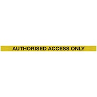 SafetyMaster 450 Red Post Auth Access Yellow/Blk 3.4m Pack 2