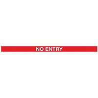 SafetyMaster 450 Twin Yellow Post No Entry Rd/Wht 3.4m Pack 2