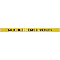 SafetyMaster 450 Twin Red Post Auth Access Ylw/Blk 3.4 Pack 2