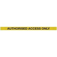 WallPro 300 Barrier Blk with Auth Access Ylw/Blk 3m
