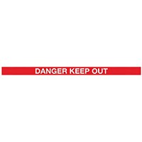 WallPro 450 Barrier Ylw with Danger Keep Out Red/Wht Belt 7.6m