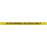 WallPro 450 Barrier Blk with Auth Access Ylw/Blk Belt 9.1m
