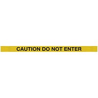 WallPro 450 Barrier Blk with Do Not Enter Ylw/Blk Belt 9.1m