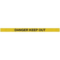 WallPro 450 Barrier Blk Danger Keep Out Ylw/Blk Belt 9.1m
