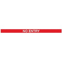 WallPro 450 Barrier Blk with No Entry Red/Wht Belt 9.1m