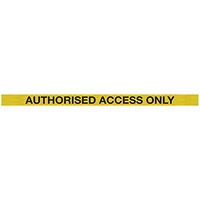 WallPro 450 Barrier Ylw with Auth Access Ylw/Blk Belt 9.1m