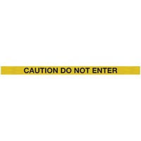 WallPro 450 Barrier Ylw with Do Not Enter Ylw/Blk Belt 9.1m