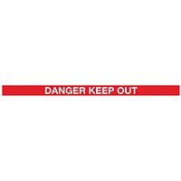 WallPro 450 Barrier Ylw Danger Keep Out Red/Wht Belt 9.1m