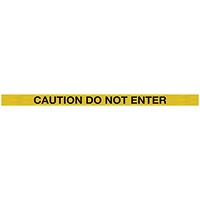 WallMaster 300 Barrier Blk with Do Not Enter Ylw/Blk Belt 3m