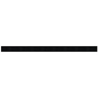 WallMaster 300 Barrier P/Chrome with Blk Belt 3m