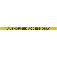 WallMaster 300 Barrier Ylw with Auth Access Ylw/Black Belt 3m