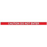 WallMaster 400 Barrier Blk with Do Not Enter Red/Wht Belt 4.6m