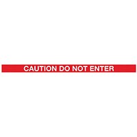 WallMaster 400 Barrier Ylw with Do Not Enter Red/Wht Belt 4.6m