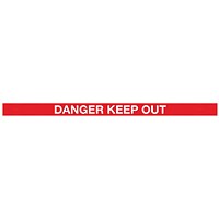 WallMaster 400 Barrier Ylw with Danger Keep Out Red/Wht Belt 4.6m