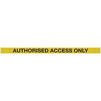 WallMaster 450 Barrier Blk with Auth Access Ylw/Blk Belt 7.6m