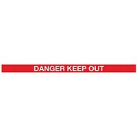 WallMaster 450 Barrier Ylw with Danger Keep Out Red/Wht Belt 7.6m