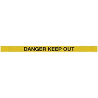 WallMaster 450 Barrier Ylw with Danger Keep Out Ylw/Blk Belt 7.6m