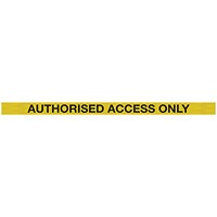 WallMaster 450 Barrier Ylw with Auth Access Ylw/Blk Belt 10.6m