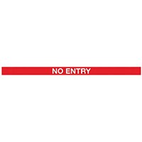 WallMaster 450 Barrier Ylw with No Entry Red/Wht Belt 10.6m