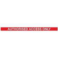 WallPro 300 Magn Barrier Blk Auth Access Red/Wht 3m
