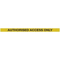 WallPro 300 Magn Barrier Blk Auth Access Ylw/Blk 3m