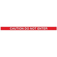 WallPro 300 Magn Barrier Blk Do Not Enter Red/Wht 3m