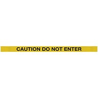 WallPro 300 Magn Barrier Blk Do Not Enter Ylw/Blk 3m