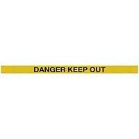 WallPro 400 Magn Back/Belt End Barrier Blk + Danger Ylw/Blk 4.6m