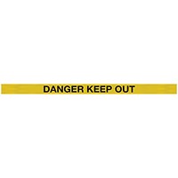 WallPro 400 Magn Back/Belt End Barrier Ylw + Danger Ylw/Blk 4.6m