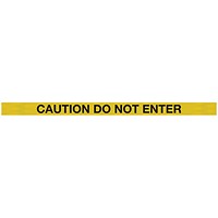 WallPro 450 Magn Back/Belt End Barrier Blk + Caution Ylw/Blk 7.6m