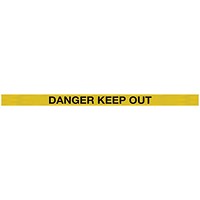 WallPro 450 Magn Back/Belt End Barrier Blk + Danger Ylw/Blk 7.6m