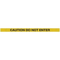 WallPro 450 Magn Back/Belt End Barrier Ylw Caution Ylw/Blk 7.6m
