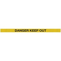 WallPro 450 Magn Back/Belt End Barrier Ylw + Danger Ylw/Blk 7.6m
