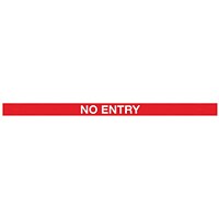 WallPro 450 Magn Back/Belt End Barrier Ylw + No Entry Red/Wht 7.6m