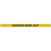 WallPro 450 Magn Back/Belt End Barrier Black + Danger Ylw/Blk 9.1m