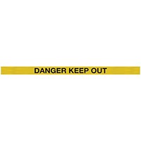 WallPro 450 Magn Back/Belt End Barrier Ylw + Danger Ylw/Blk 9.1m