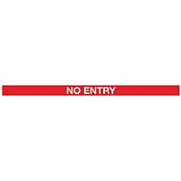 WallPro 450 Magn Back/Belt End Barrier Ylw + No Entry Red/Wht 9.1m